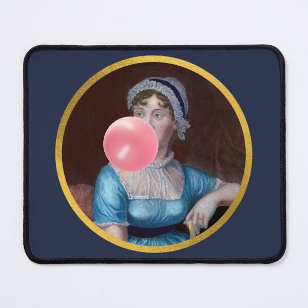 Item preview, Jane Austen blowing a bubble designed and sold by CastlesClassics.