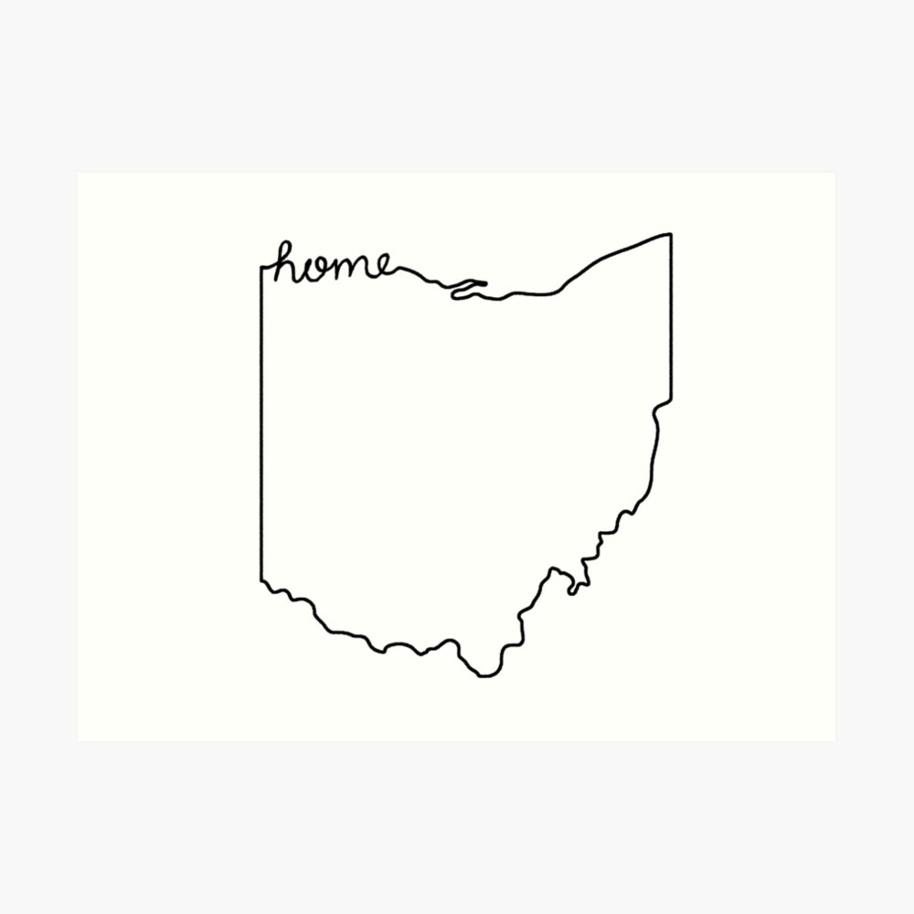 ohio outline