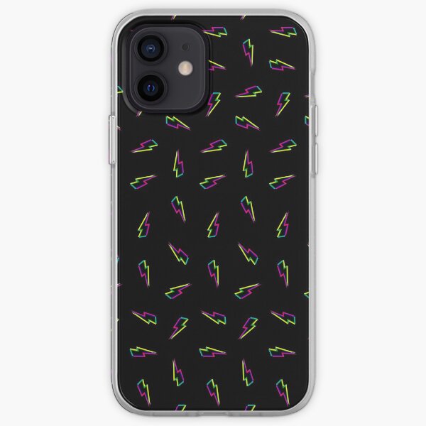 CMYK lightning (black) iPhone Soft Case