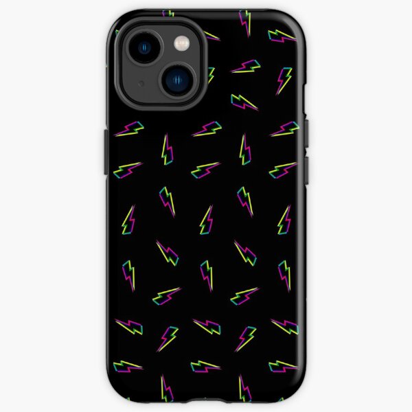 CMYK lightning (black) iPhone Tough Case