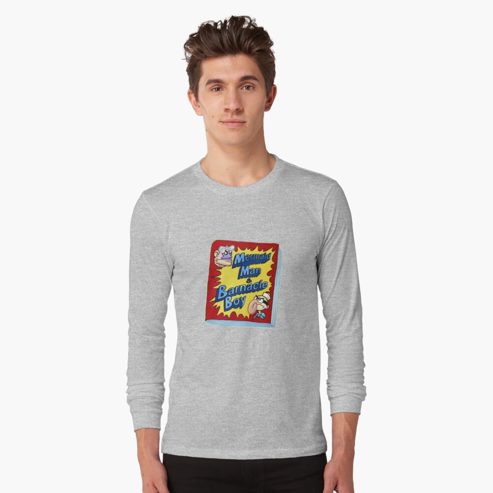 "Mermaid man and barnacle boy comics" T-shirt by dalmemes | Redbubble