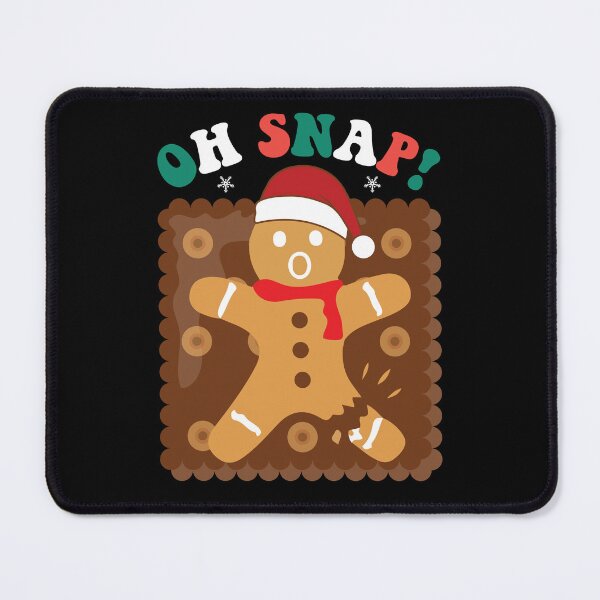 Item preview, Gingerbread Man Cookie Xmas Oh Snap Funny Cute Christmas designed and sold by Gifty Rifty.