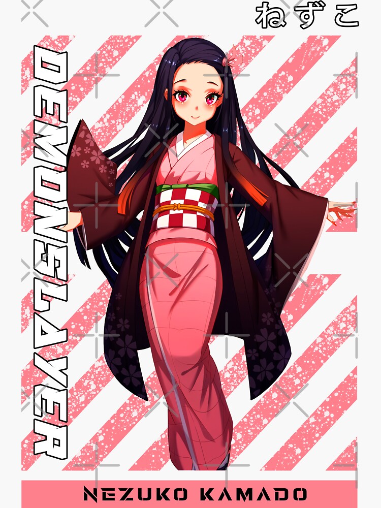 Nezuko Kamado Sticker For Sale By Coolbits1717 Redbubble 8733