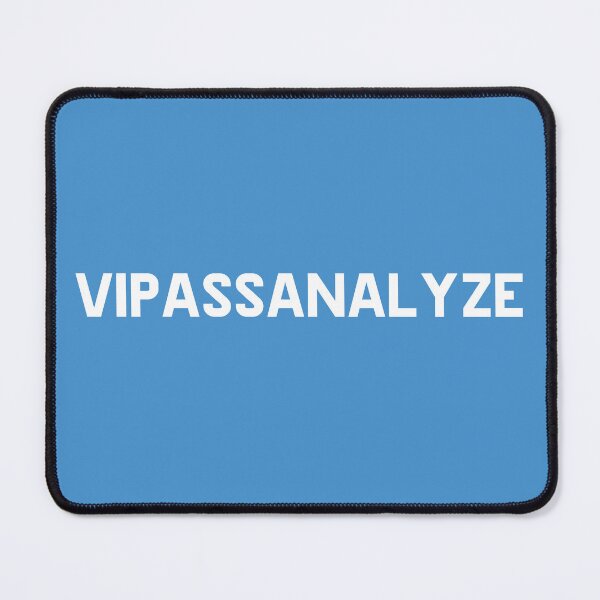 Item preview, Vipassanalyze designed and sold by minimalcinema.