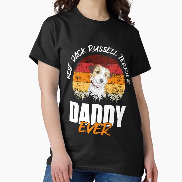 Item preview, Best Jack Russell Terrier Daddy designed and sold by Shirt-Expert.