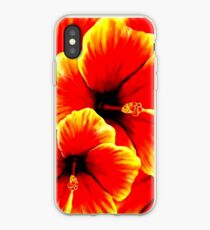 hibiscus flower iPhone Case