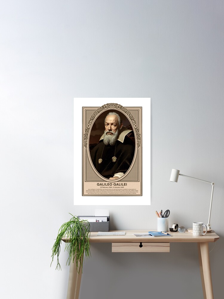 Galileo Galilei Poster for Sale by IcalsaidArt