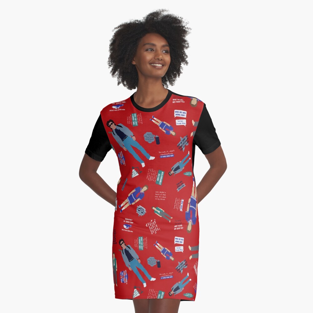 Item preview, Graphic T-Shirt Dress designed and sold by Kat-su.