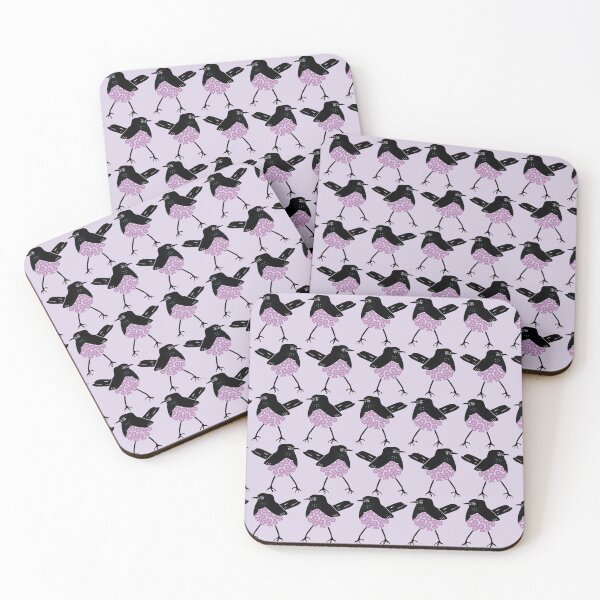 Item preview, Willy Wagtails and Geraldton Wax designed and sold by Jane  Abbott Designs.