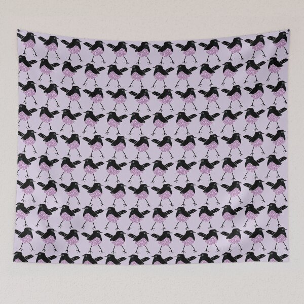 Item preview, Willy Wagtails and Geraldton Wax designed and sold by Jane  Abbott Designs.
