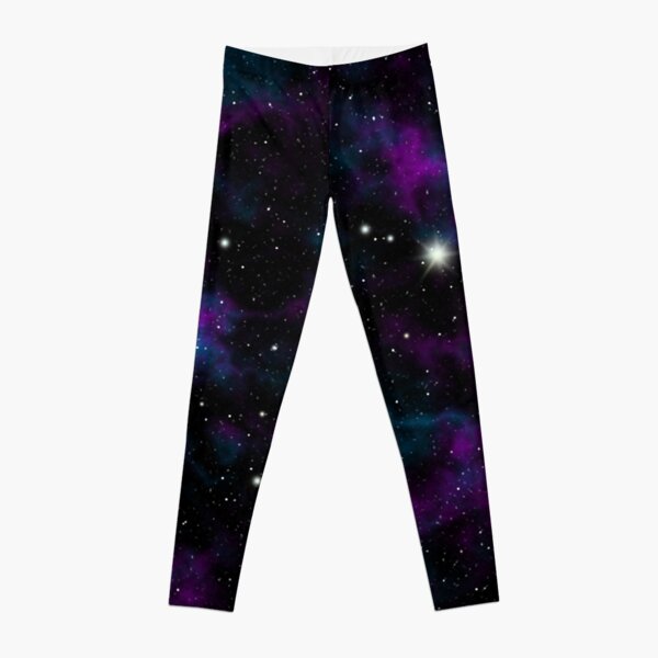 Blue and Purple Galaxy Leggings