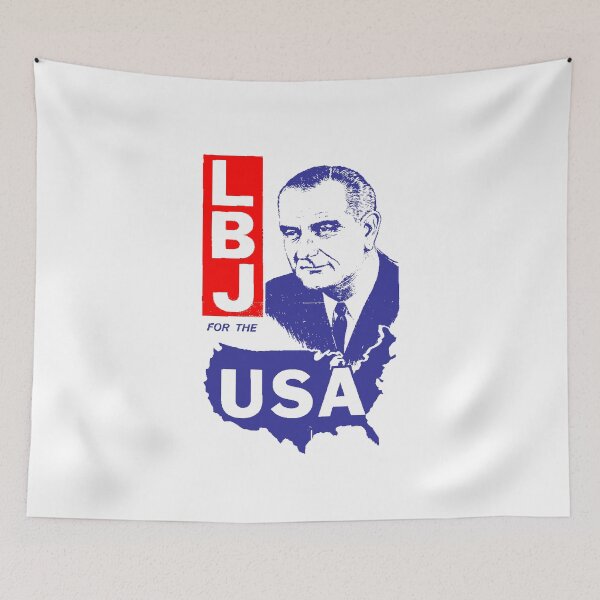 Item preview, LBJ FOR THE USA designed and sold by truthtopower.