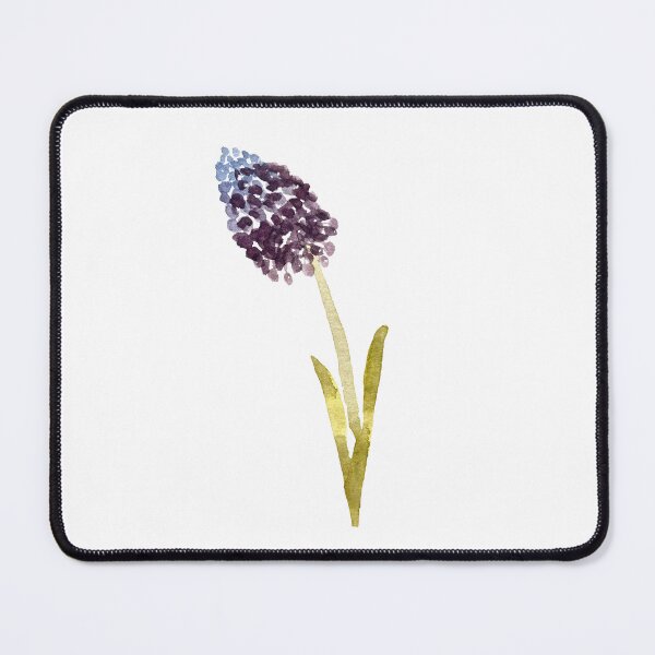 Item preview, Watercolor flower hyacinth illustration single object designed and sold by Yana Mustafina | Boho Soulful Designs.