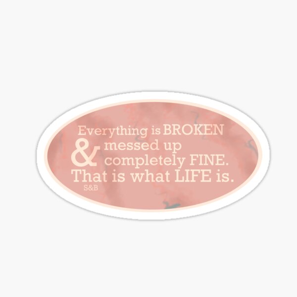 Sorrow and Bliss by Meg Mason Sticker