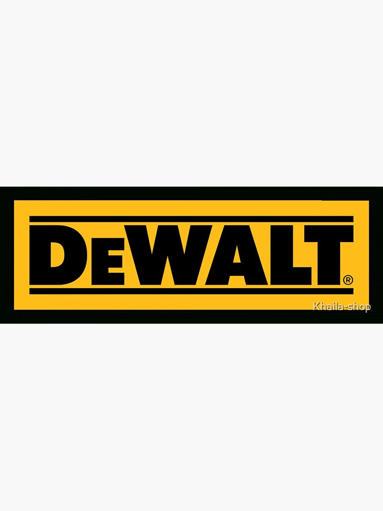 Power Tools By Dewalt Sticker