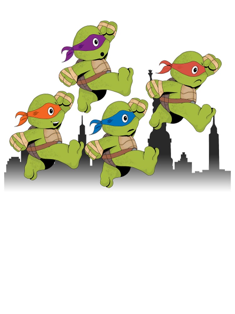 Teenage Mutant Ninja Turtles Chibi Kids T-Shirt for Sale by