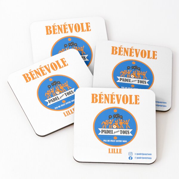 Item preview, Padel for all - volunteer designed and sold by Beautifutebol.