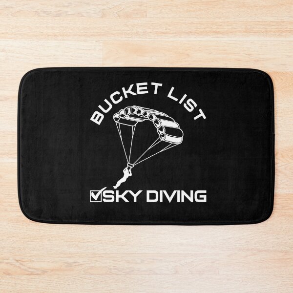Item preview, Bucket List Sky Diving Parachute designed and sold by MooonTees.
