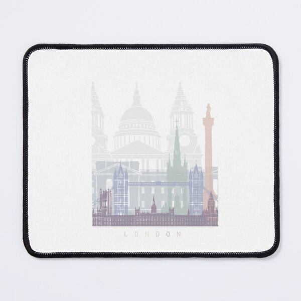 Item preview, LONDON SKYLINE POSTER PASTEL designed and sold by paulrommer.