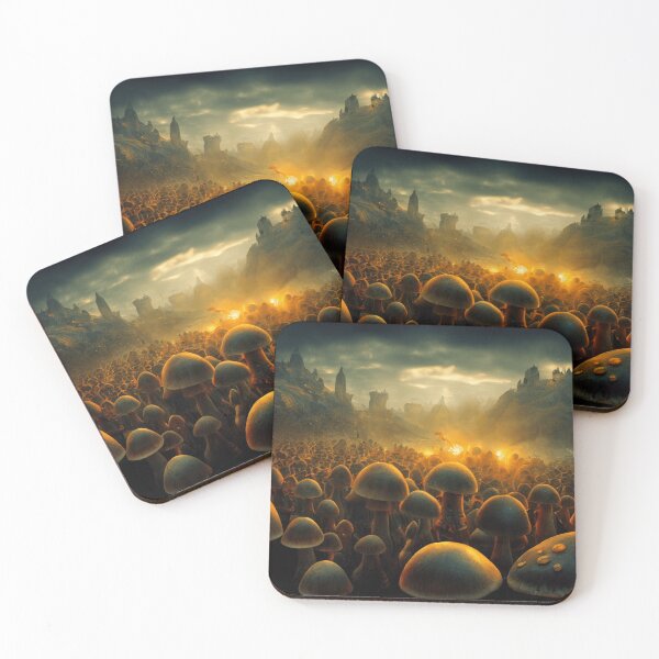 Item preview, The Battle of the Mushrooms designed and sold by PM-Artistic.