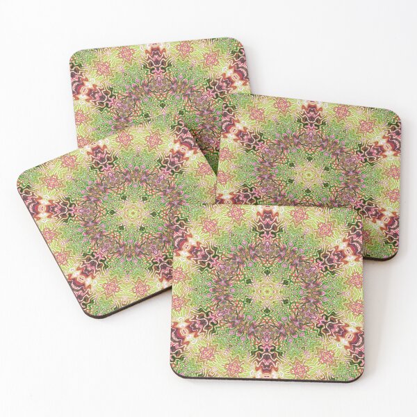 Item preview, Hippie Vibes Kaleidoscope Abstract Radial Symmetry Pattern Boho Aesthetic Art 5 of 12 designed and sold by Beachy.