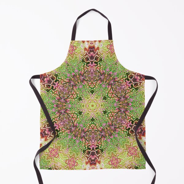 Item preview, Hippie Vibes Kaleidoscope Abstract Radial Symmetry Pattern Boho Aesthetic Art 5 of 12 designed and sold by Beachy.