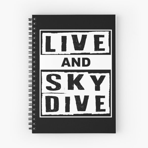 Item preview, Live And Skydive Parachute designed and sold by MooonTees.