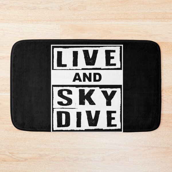 Item preview, Live And Skydive Parachute designed and sold by MooonTees.