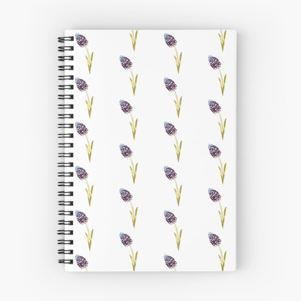 Item preview, Seamless pattern flower hyacinth watercolor illustration designed and sold by Yana Mustafina | Boho Soulful Designs.