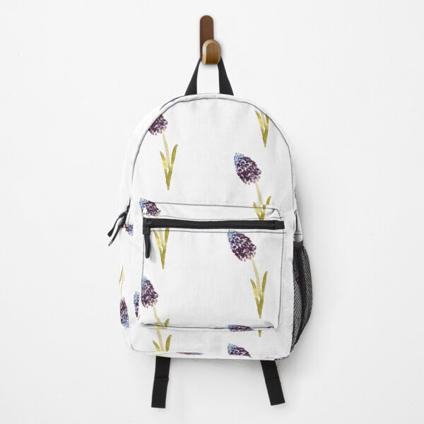 Item preview, Seamless pattern flower hyacinth watercolor illustration designed and sold by Yana Mustafina | Boho Soulful Designs.
