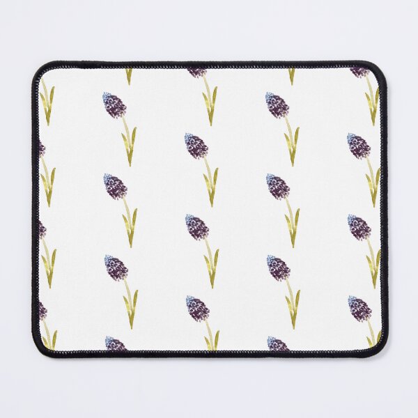 Item preview, Seamless pattern flower hyacinth watercolor illustration designed and sold by Yana Mustafina | Boho Soulful Designs.