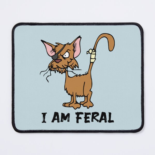 Item preview, I Am Feral designed and sold by Batupahat99.