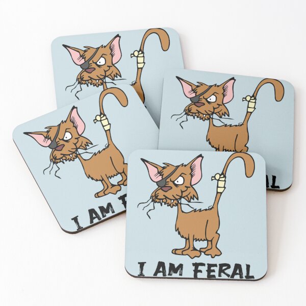 Item preview, I Am Feral                         designed and sold by Batupahat99.