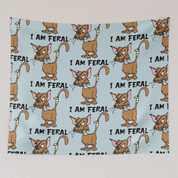 Item preview, I Am Feral                         designed and sold by Batupahat99.