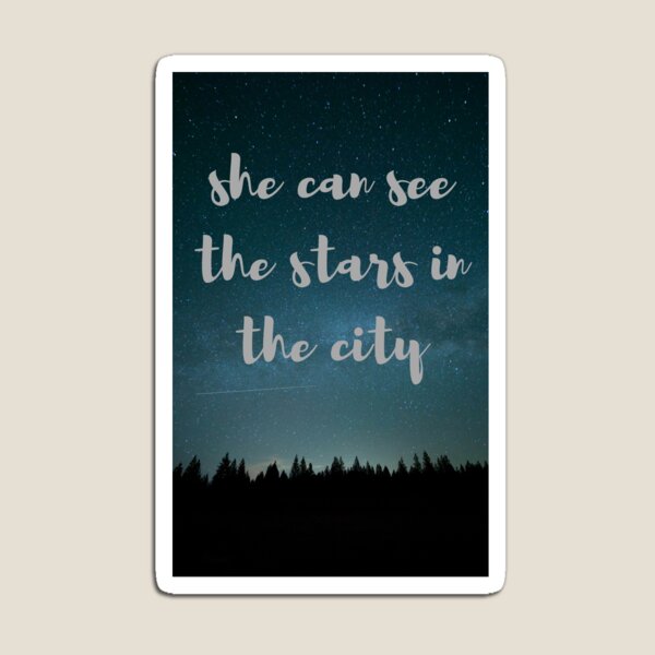 Item preview, Stars in the City | Photography and Lettering designed and sold by Sarahelena Barrios.