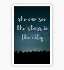 Stars in the City Sticker