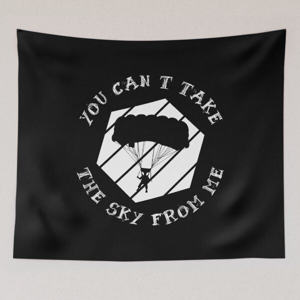 Item preview, Cant Take The Sky From Me Parachute designed and sold by MooonTees.