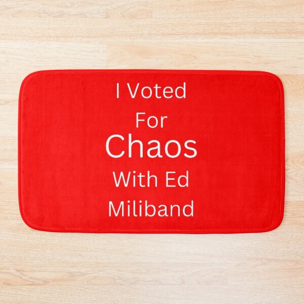 Item preview, Chaos With Ed Miliband designed and sold by FunnyFreak.