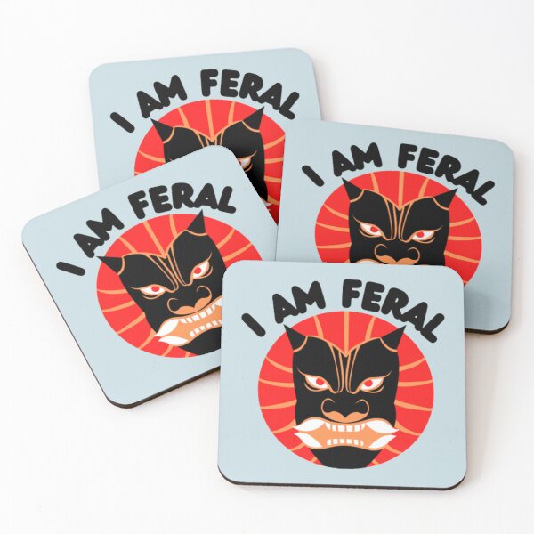 Item preview, I Am Feral                 designed and sold by Batupahat99.