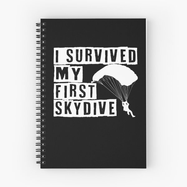 Item preview, I Survived My First Skydive Parachute designed and sold by MooonTees.
