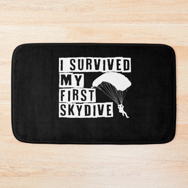 Item preview, I Survived My First Skydive Parachute designed and sold by MooonTees.