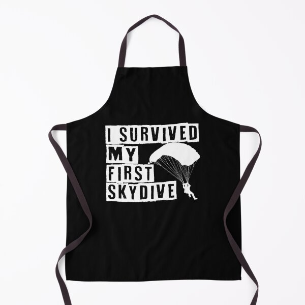 Item preview, I Survived My First Skydive Parachute designed and sold by MooonTees.