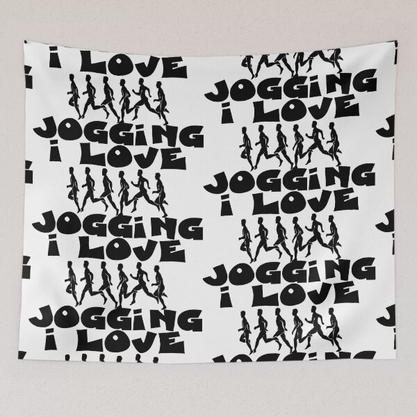 Artikelvorschau, ICH LIEBE JOGGING entworfen und verkauft von DomGDesign.