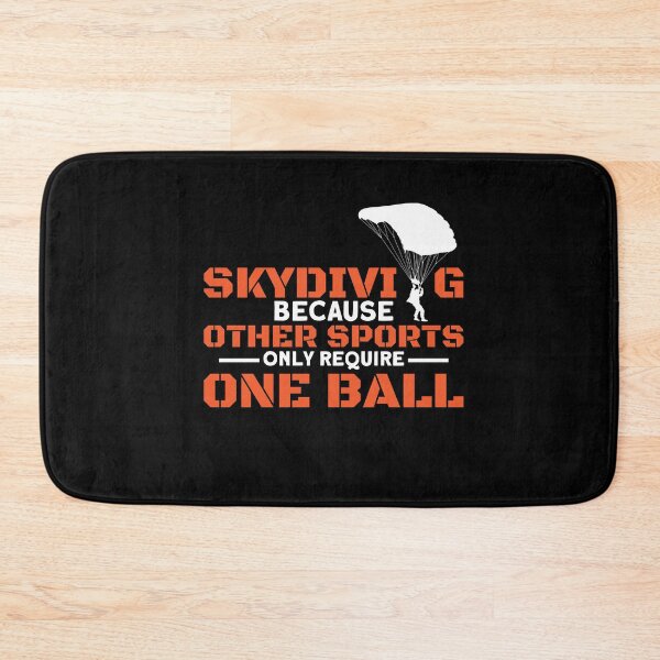 Item preview, Other Sports Require One Ball Parachute designed and sold by MooonTees.