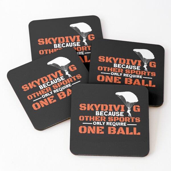 Item preview, Other Sports Require One Ball Parachute designed and sold by MooonTees.