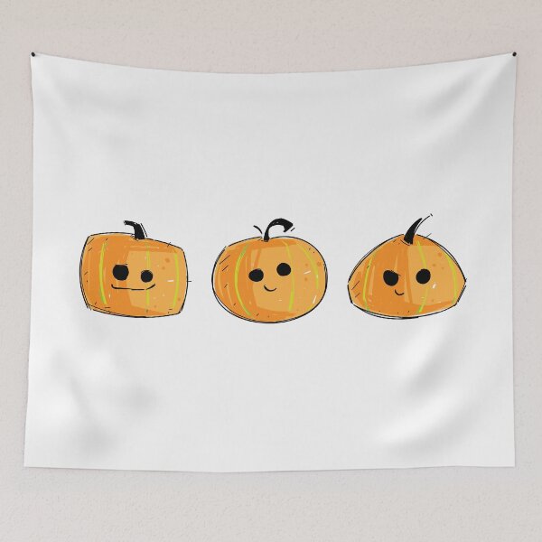 Item preview, Cute Pumpkins- Halloween Illustration designed and sold by Neda Sadreddin.