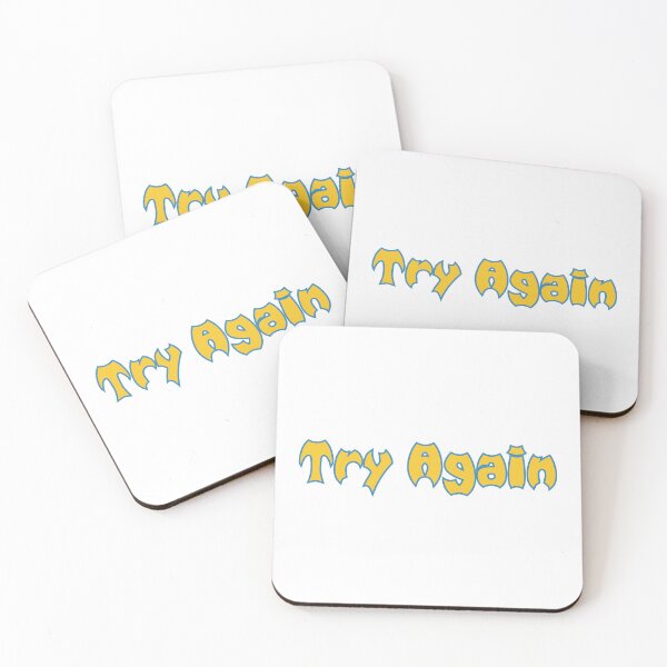 Item preview, Try Again designed and sold by variant designer.