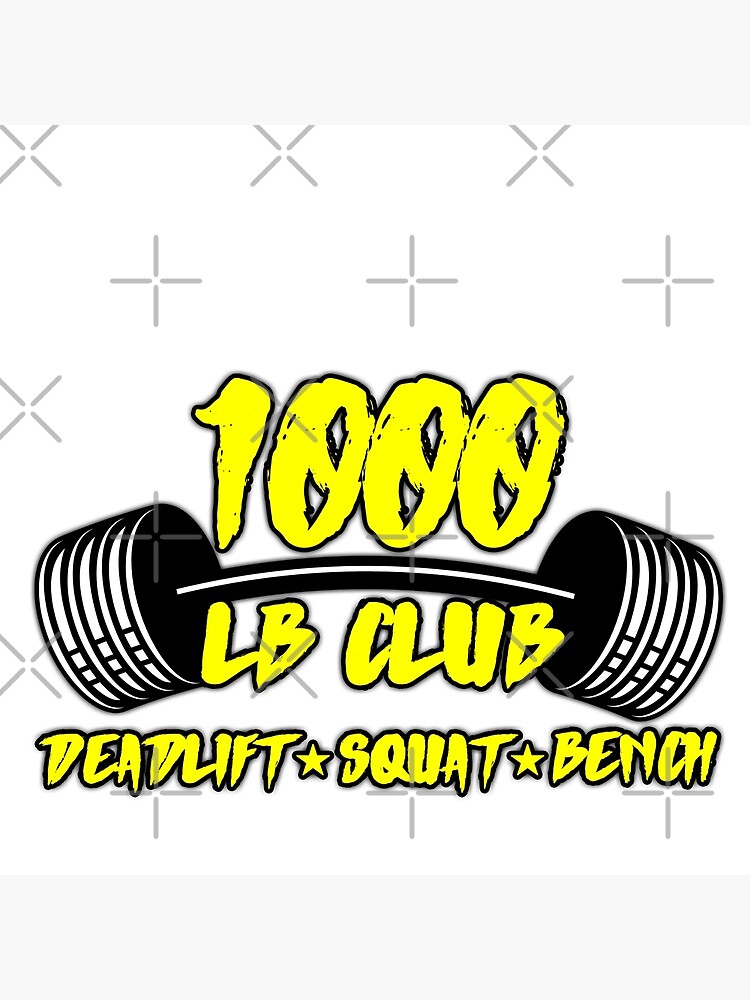 How to Join the 1,000 Pound Club - Bench Press, Squat, Deadlift