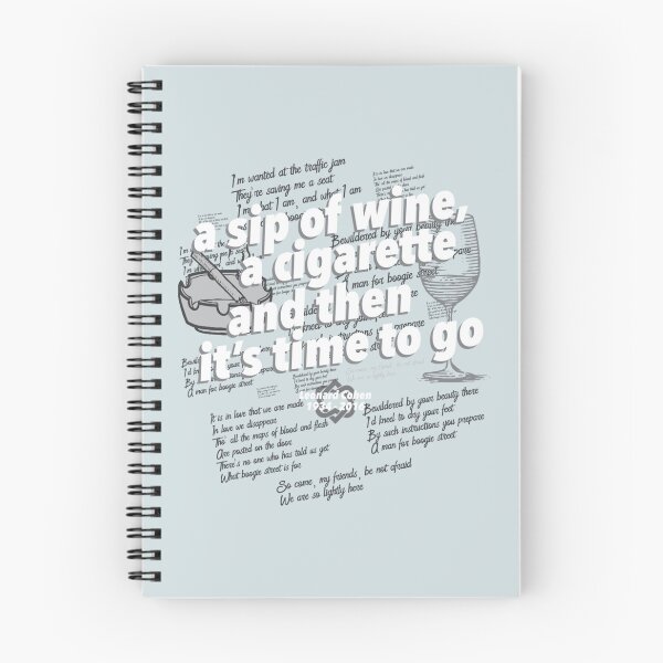Item preview, A Sip of Wine, A cigarette and then it's time to go Fitted  designed and sold by sophroniarey.