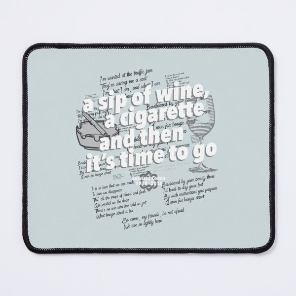 Item preview, A Sip of Wine, A cigarette and then it's time to go Fitted  designed and sold by sophroniarey.